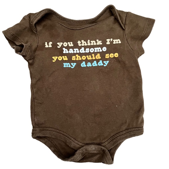 9 Short-Sleeved Baby Onesies from Carter's, Duck Duck Goose, Mon Cheri, 9 Months - Picture 12 of 13